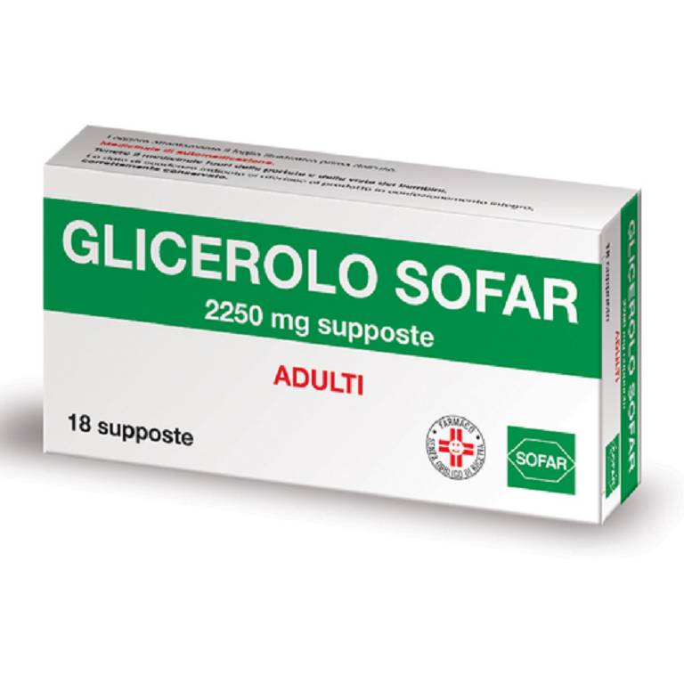 GLICEROLO ALFA*AD 18SUPP2250MG