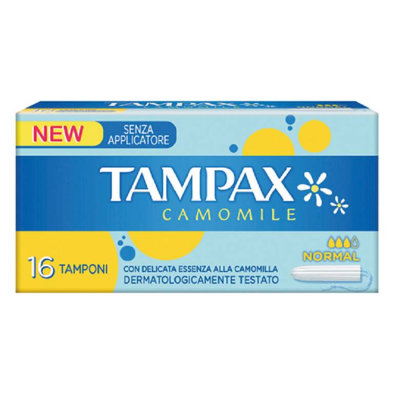 TAMPAX CAMOMILE S/APPL NORM 16