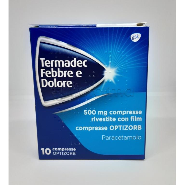 TERMADEC FEBBRE E DOL*10CPR500